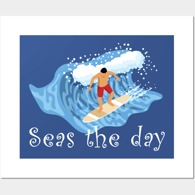 seas the day Wall Art by Little Painters